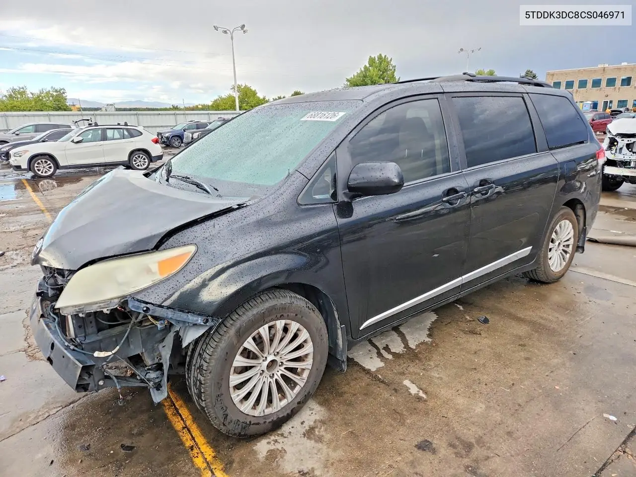 TOYOTA SIENNA 2012, VIN 5TDDK3DC8CS046971