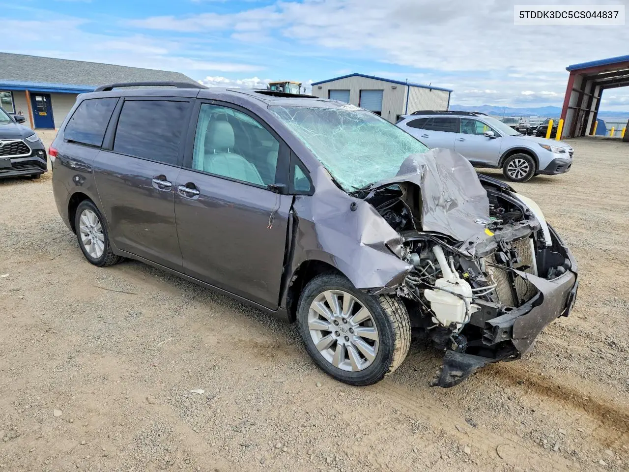 2012 TOYOTA SIENNA VIN 5TDDK3DC5CS044837 — фото 4