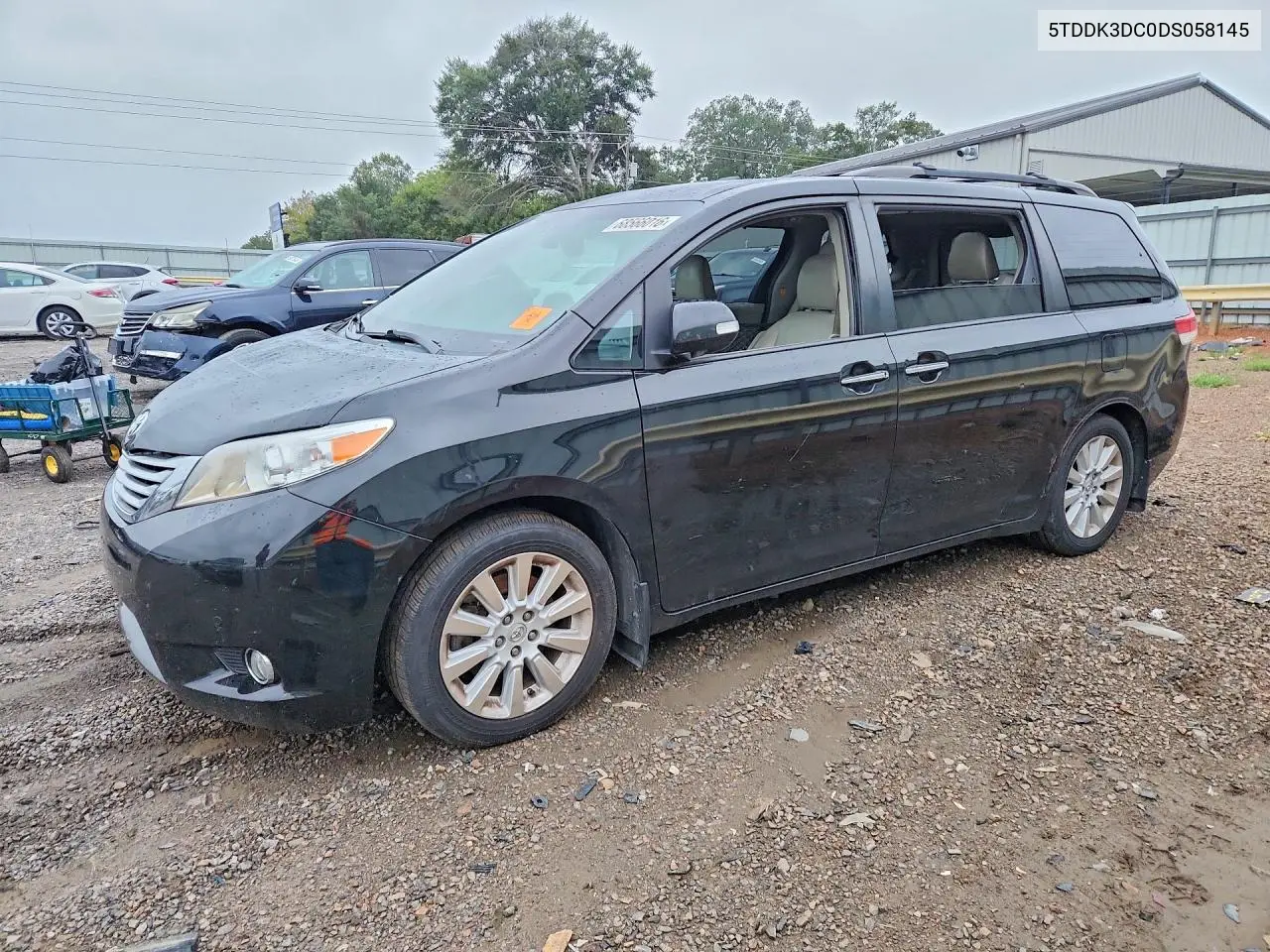 TOYOTA SIENNA 2013, VIN 5TDDK3DC0DS058145
