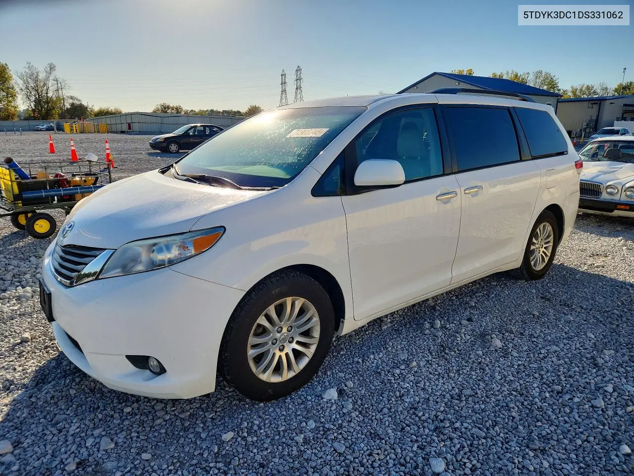 TOYOTA SIENNA 2013, VIN 5TDYK3DC1DS331062