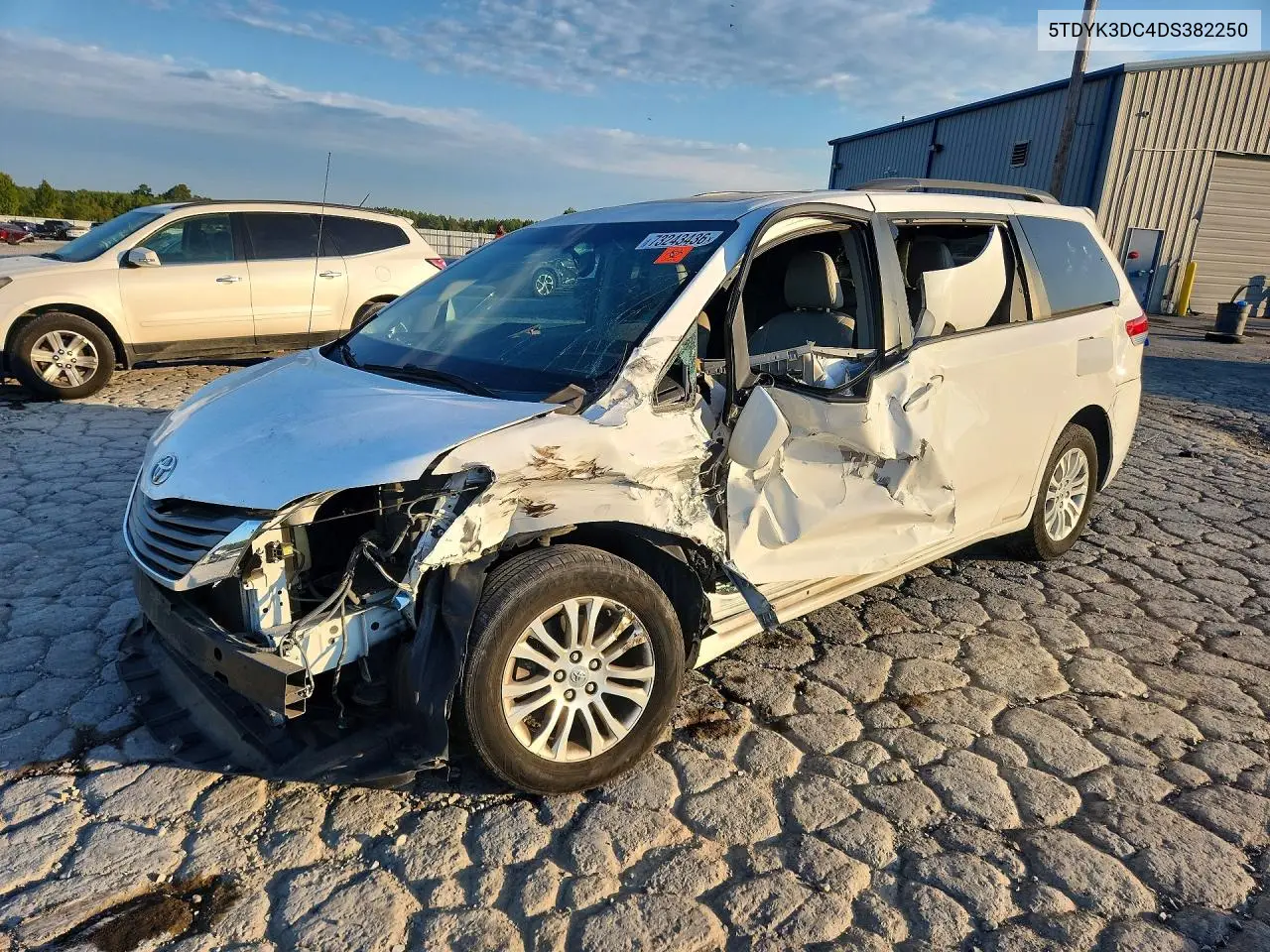 TOYOTA SIENNA 2013, VIN 5TDYK3DC4DS382250