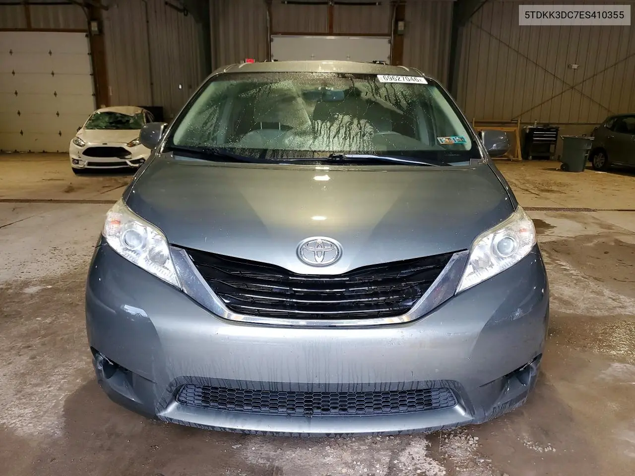 2014 TOYOTA SIENNA VIN 5TDKK3DC7ES410355 — фото 5