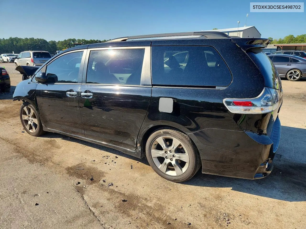 2014 TOYOTA SIENNA VIN 5TDXK3DC5ES498702 — фото 2
