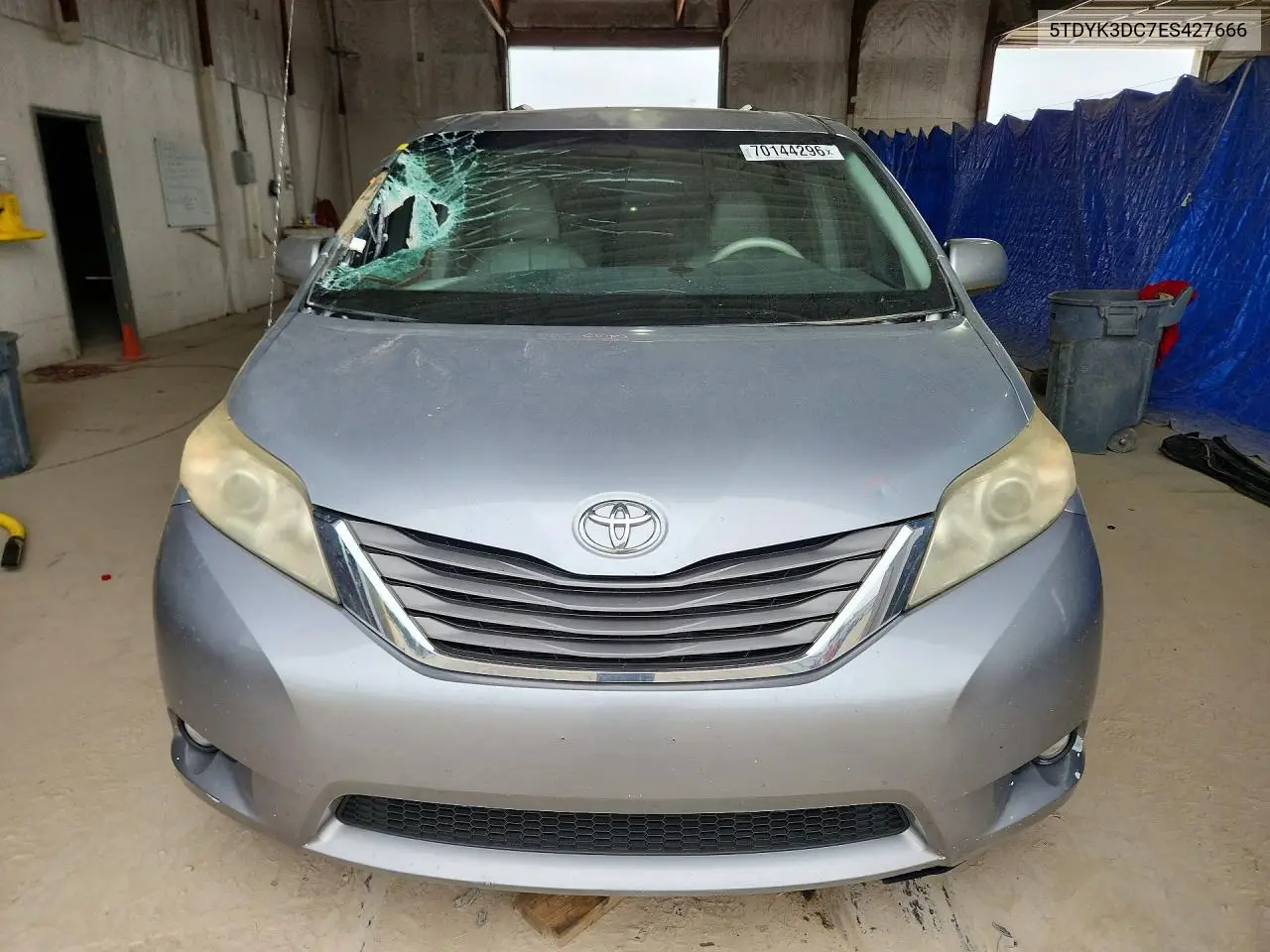 2014 TOYOTA SIENNA VIN 5TDYK3DC7ES427666 — фото 5