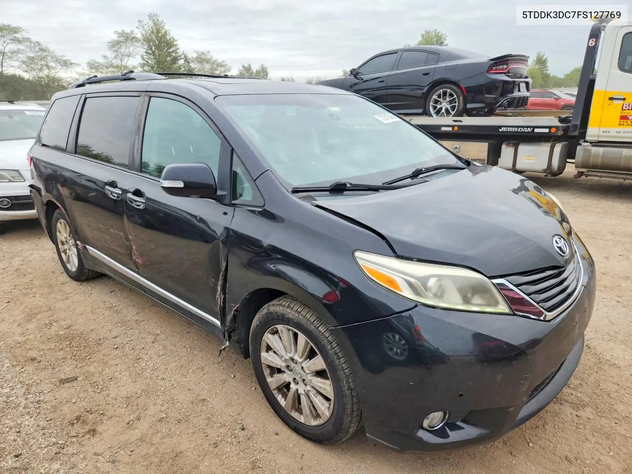 2015 TOYOTA SIENNA VIN 5TDDK3DC7FS127769 — фото 4