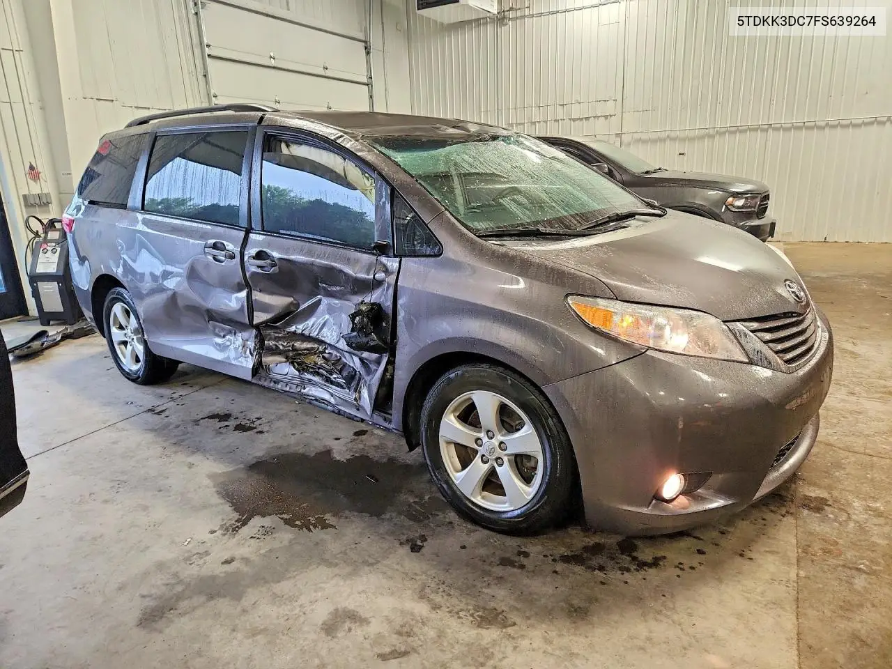 2015 TOYOTA SIENNA VIN 5TDKK3DC7FS639264 — фото 4