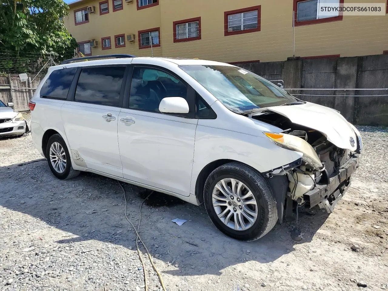 2015 TOYOTA SIENNA VIN 5TDYK3DC0FS661083 — фото 4