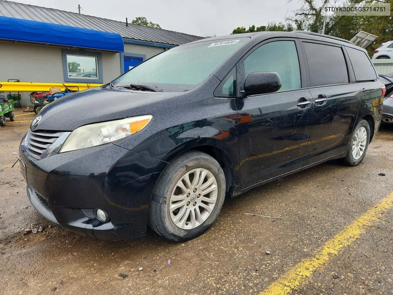 TOYOTA SIENNA 2016, VIN 5TDYK3DC5GS714751