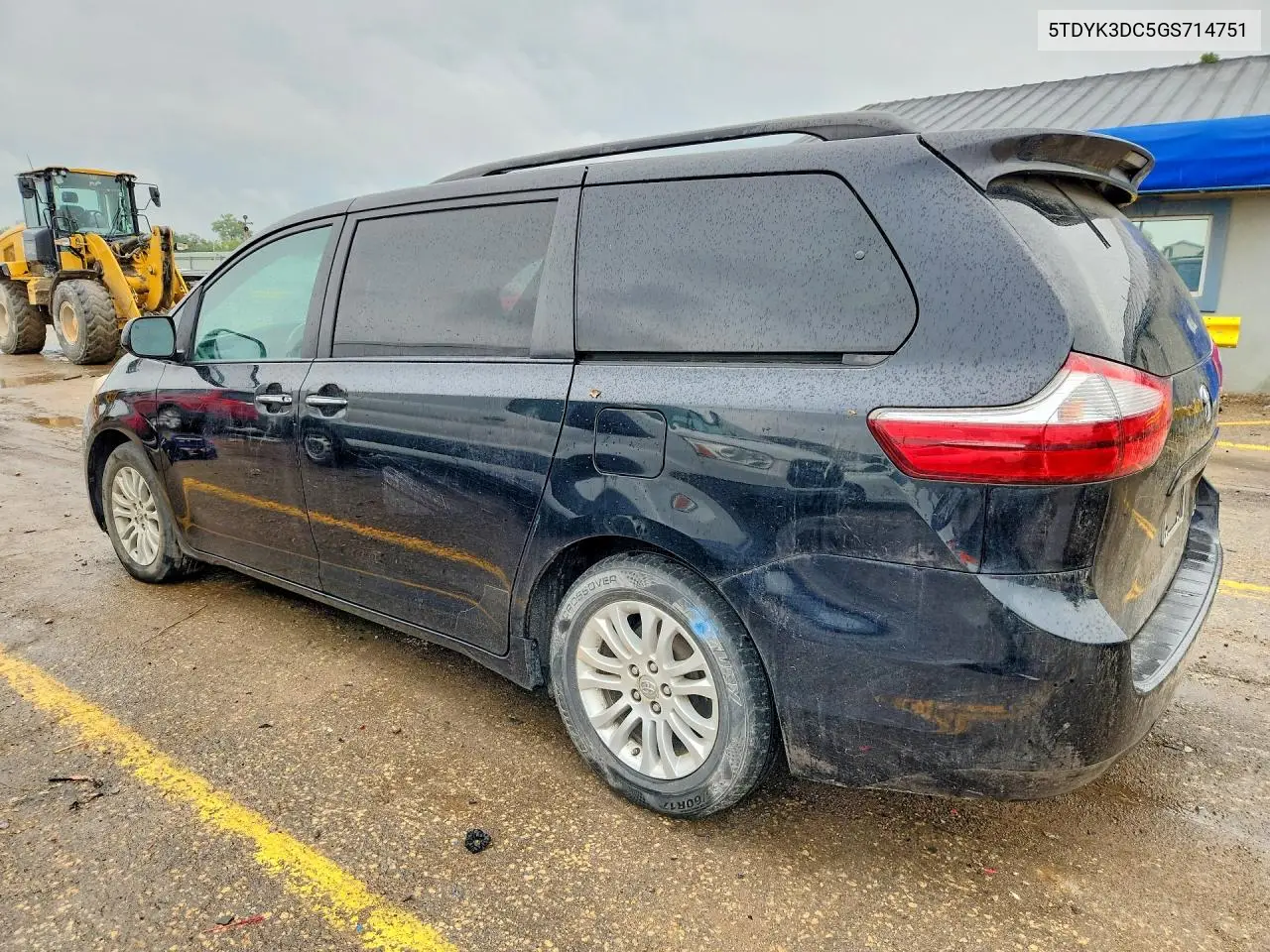 2016 TOYOTA SIENNA VIN 5TDYK3DC5GS714751 — фото 2