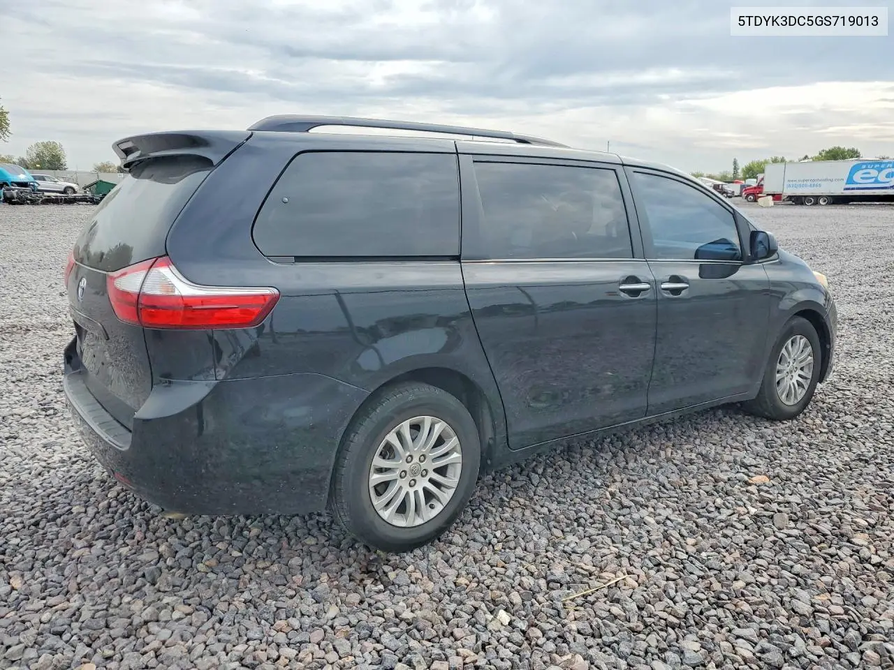 2016 TOYOTA SIENNA VIN 5TDYK3DC5GS719013 — фото 3