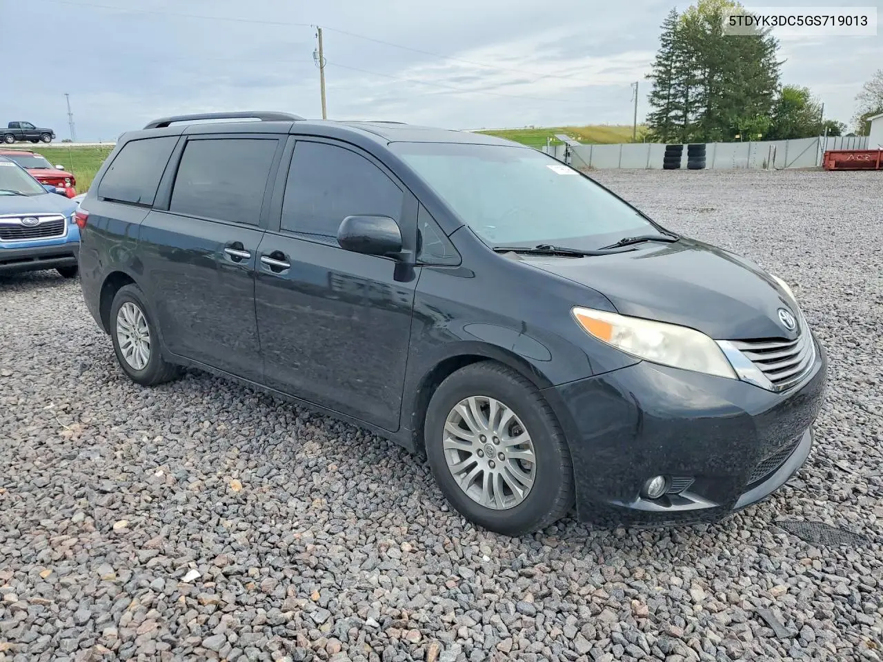 2016 TOYOTA SIENNA VIN 5TDYK3DC5GS719013 — фото 4