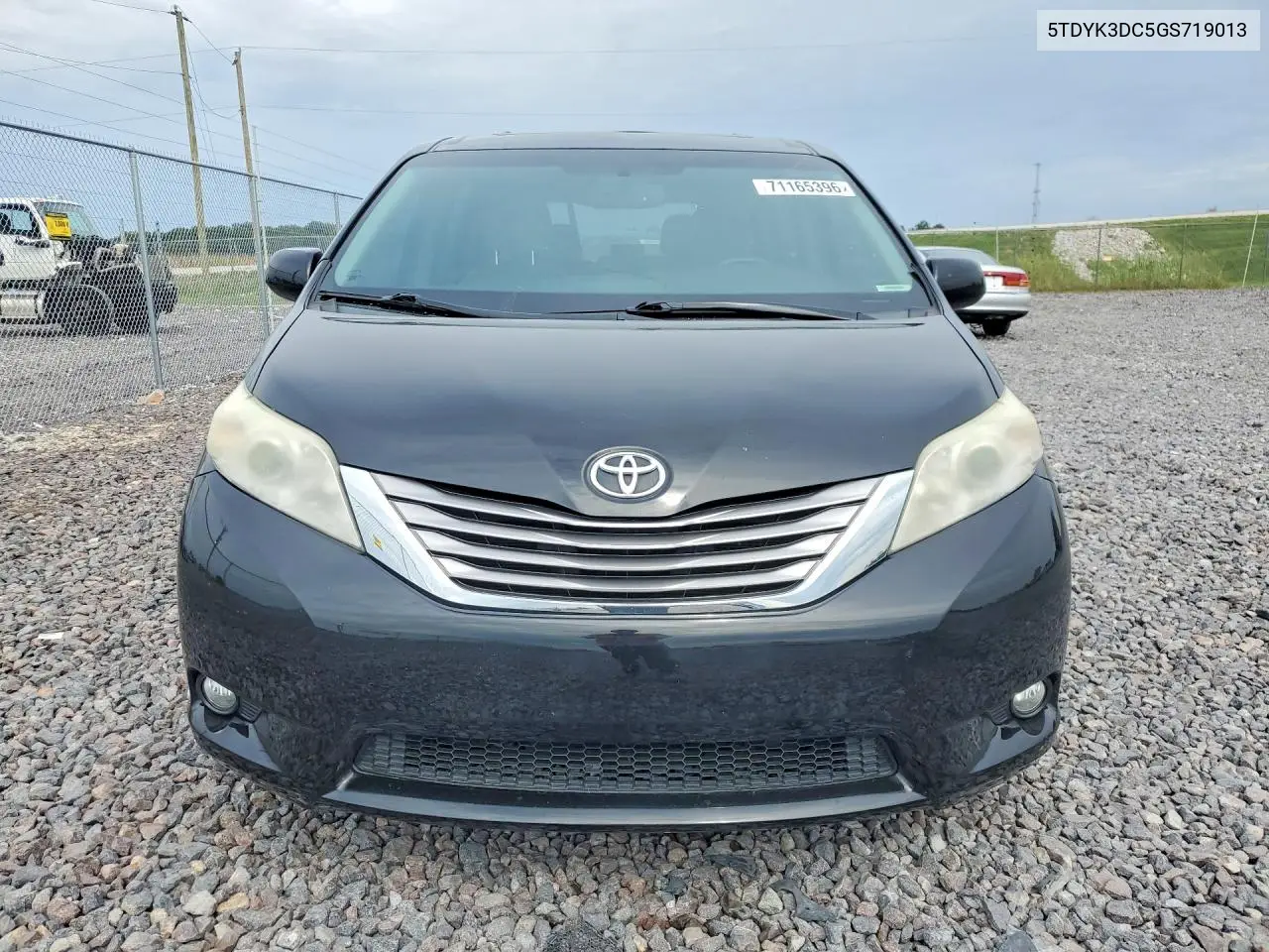 2016 TOYOTA SIENNA VIN 5TDYK3DC5GS719013 — фото 5