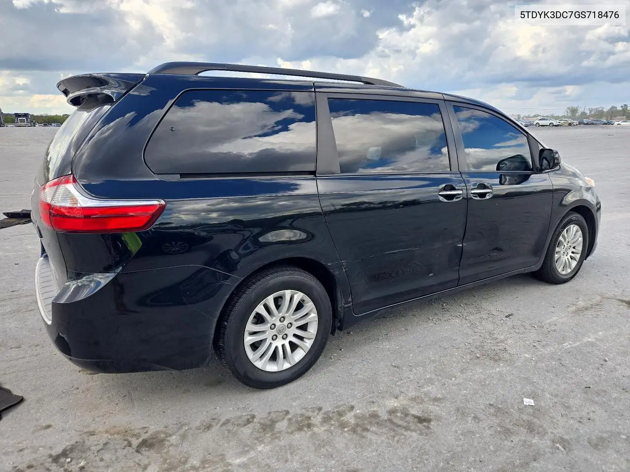 2016 TOYOTA SIENNA VIN 5TDYK3DC7GS718476 — фото 3