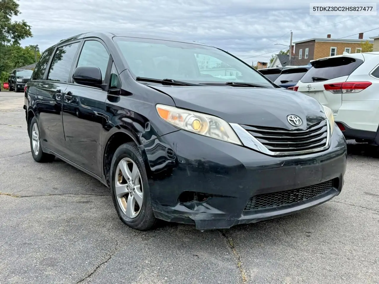 2017 TOYOTA SIENNA VIN 5TDKZ3DC2HS827477 — фото 4