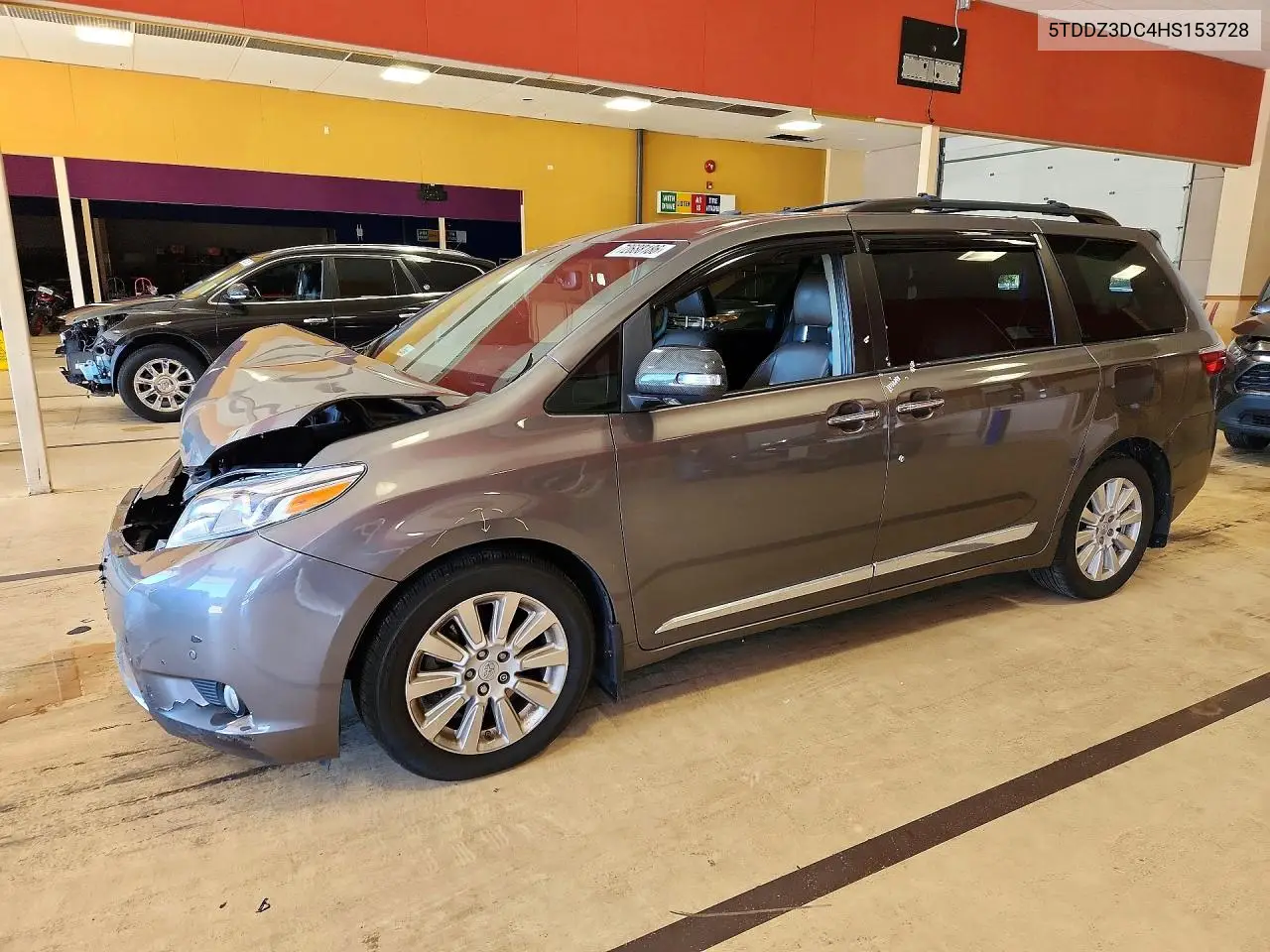 TOYOTA SIENNA 2017, VIN 5TDDZ3DC4HS153728