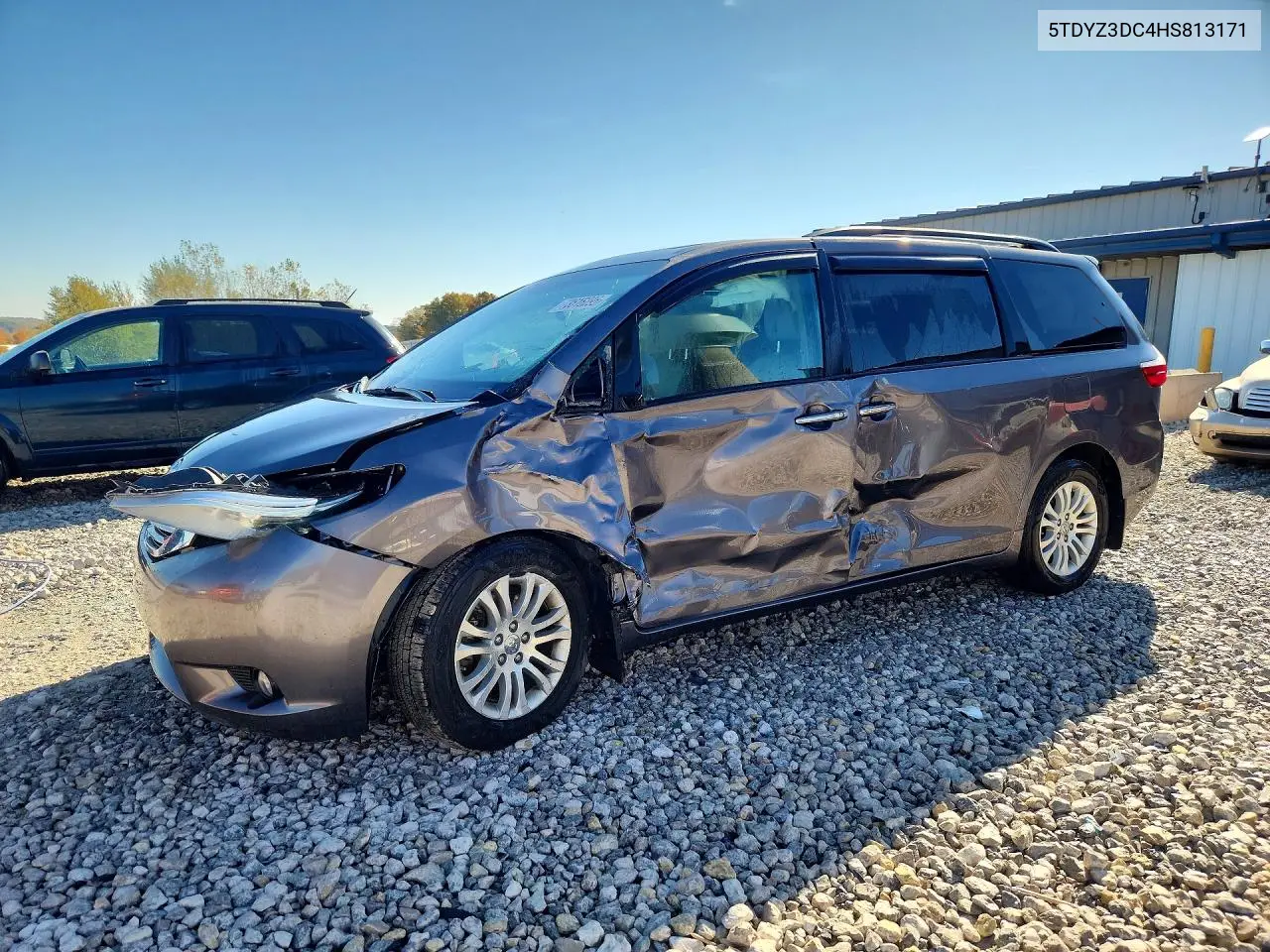 TOYOTA SIENNA 2017, VIN 5TDYZ3DC4HS813171