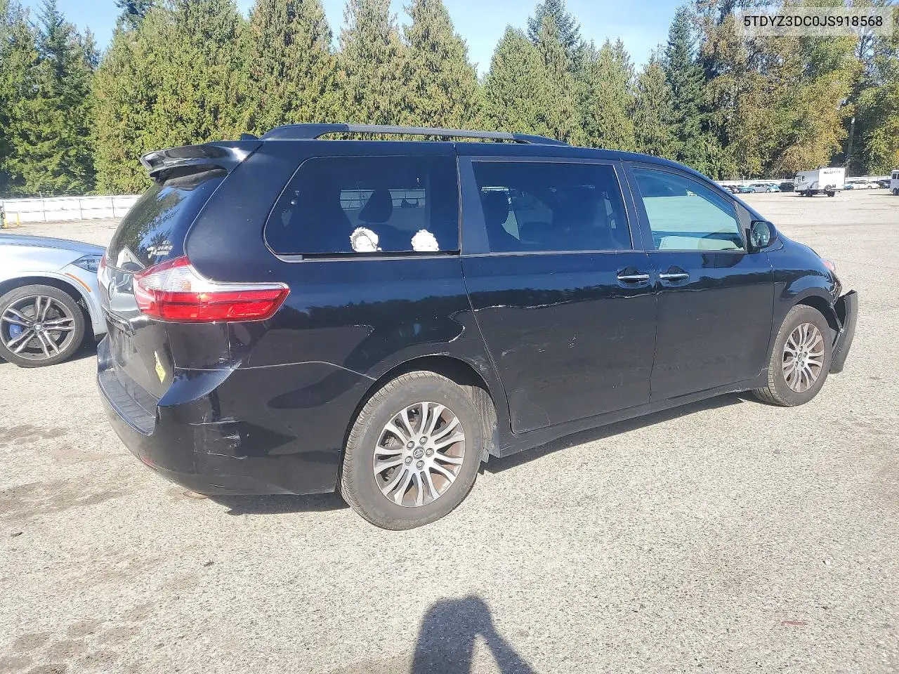 2018 TOYOTA SIENNA VIN 5TDYZ3DC0JS918568 — фото 3