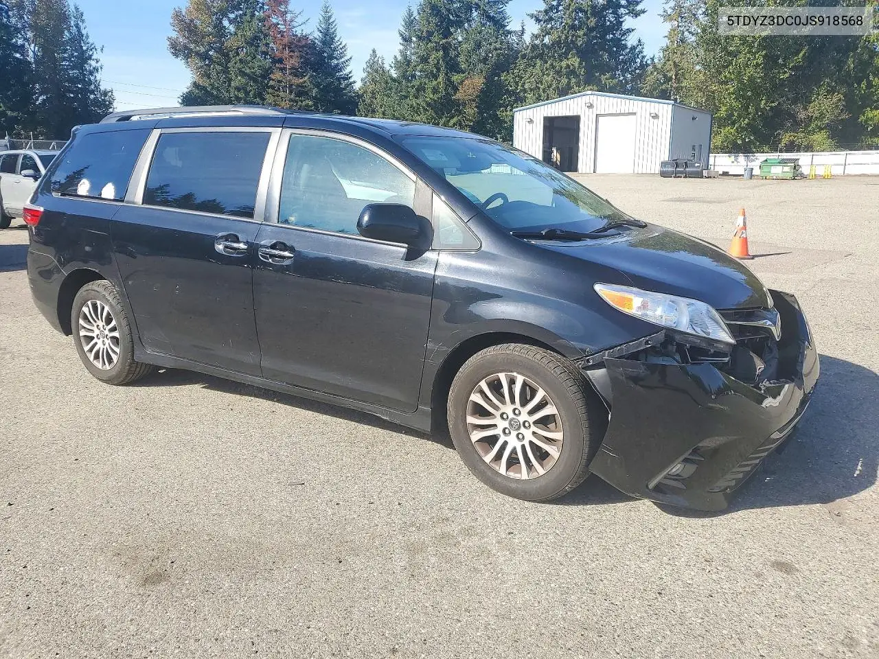 2018 TOYOTA SIENNA VIN 5TDYZ3DC0JS918568 — фото 4