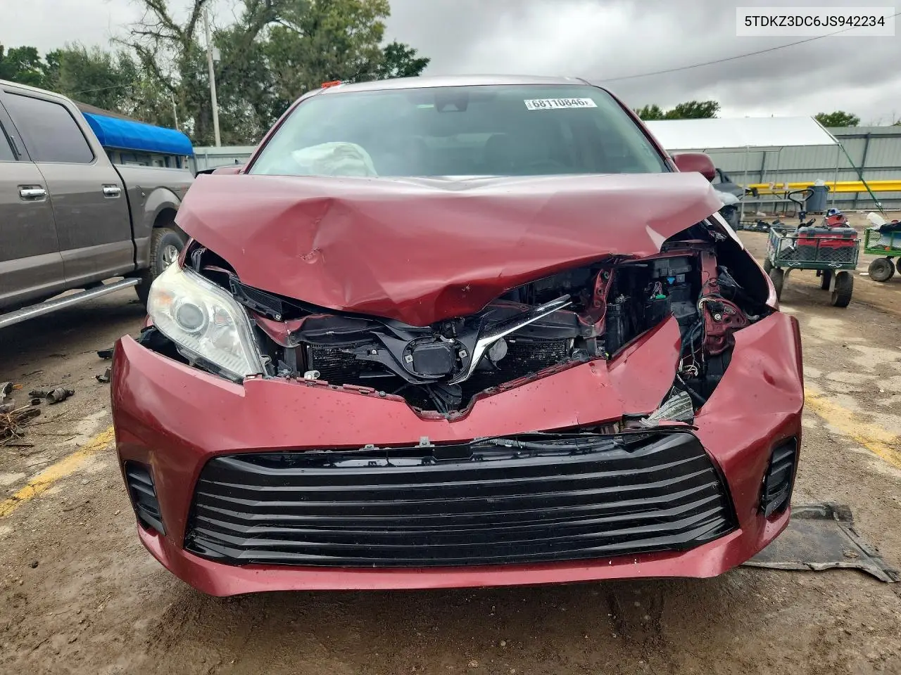 2018 TOYOTA SIENNA VIN 5TDKZ3DC6JS942234 — фото 5
