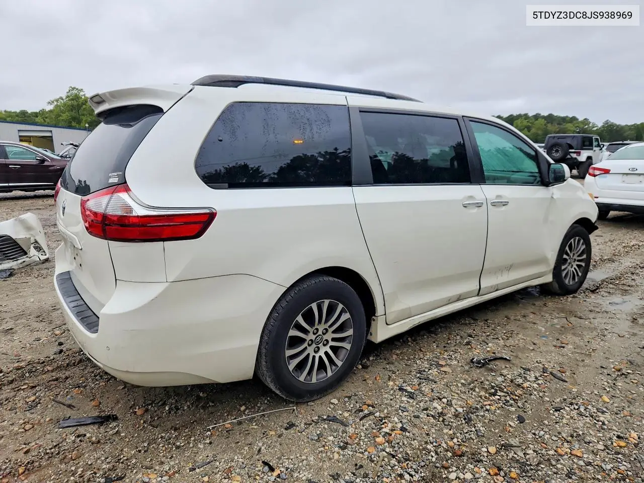 2018 TOYOTA SIENNA VIN 5TDYZ3DC8JS938969 — фото 3