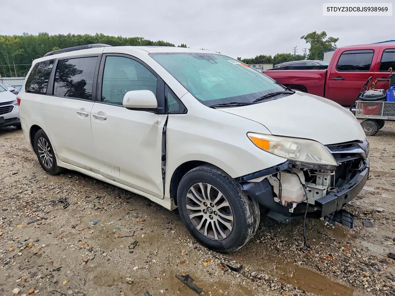 2018 TOYOTA SIENNA VIN 5TDYZ3DC8JS938969 — фото 4