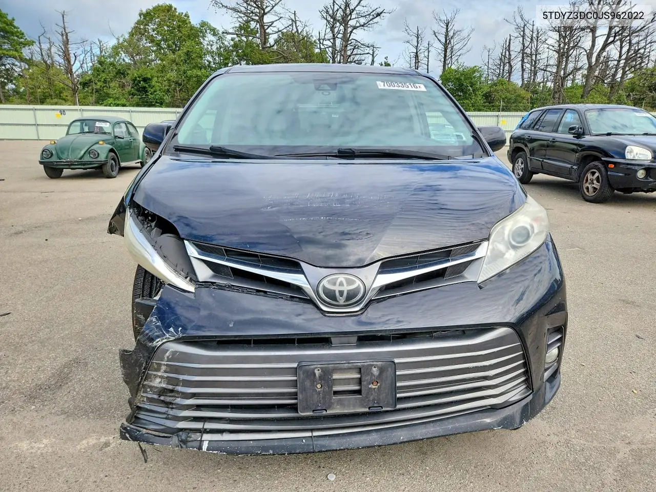 2018 TOYOTA SIENNA VIN 5TDYZ3DC0JS962022 — фото 5