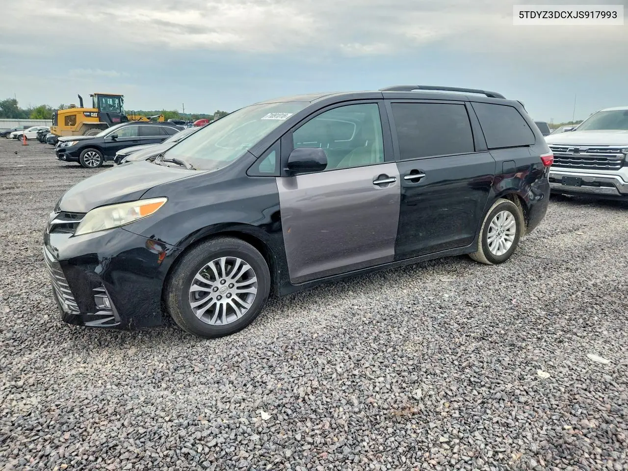 TOYOTA SIENNA 2018, VIN 5TDYZ3DCXJS917993