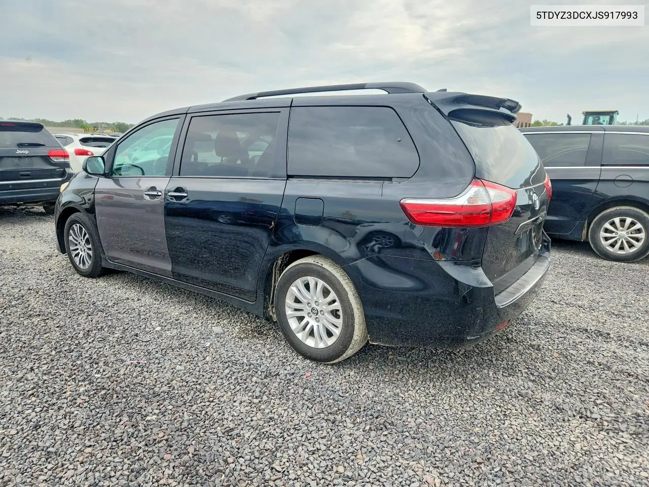 2018 TOYOTA SIENNA VIN 5TDYZ3DCXJS917993 — фото 2