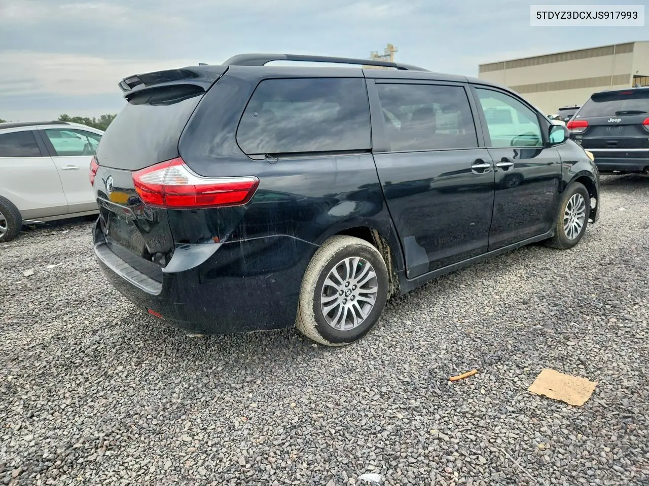 2018 TOYOTA SIENNA VIN 5TDYZ3DCXJS917993 — фото 3