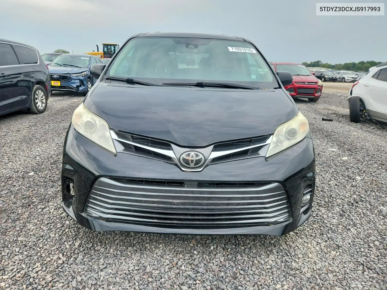 2018 TOYOTA SIENNA VIN 5TDYZ3DCXJS917993 — фото 5