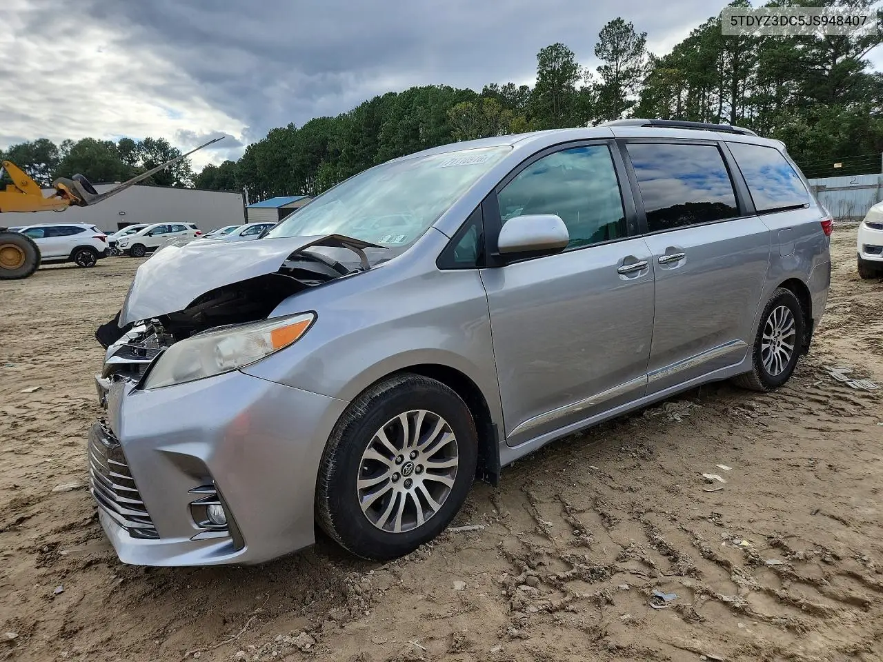 TOYOTA SIENNA 2018, VIN 5TDYZ3DC5JS948407