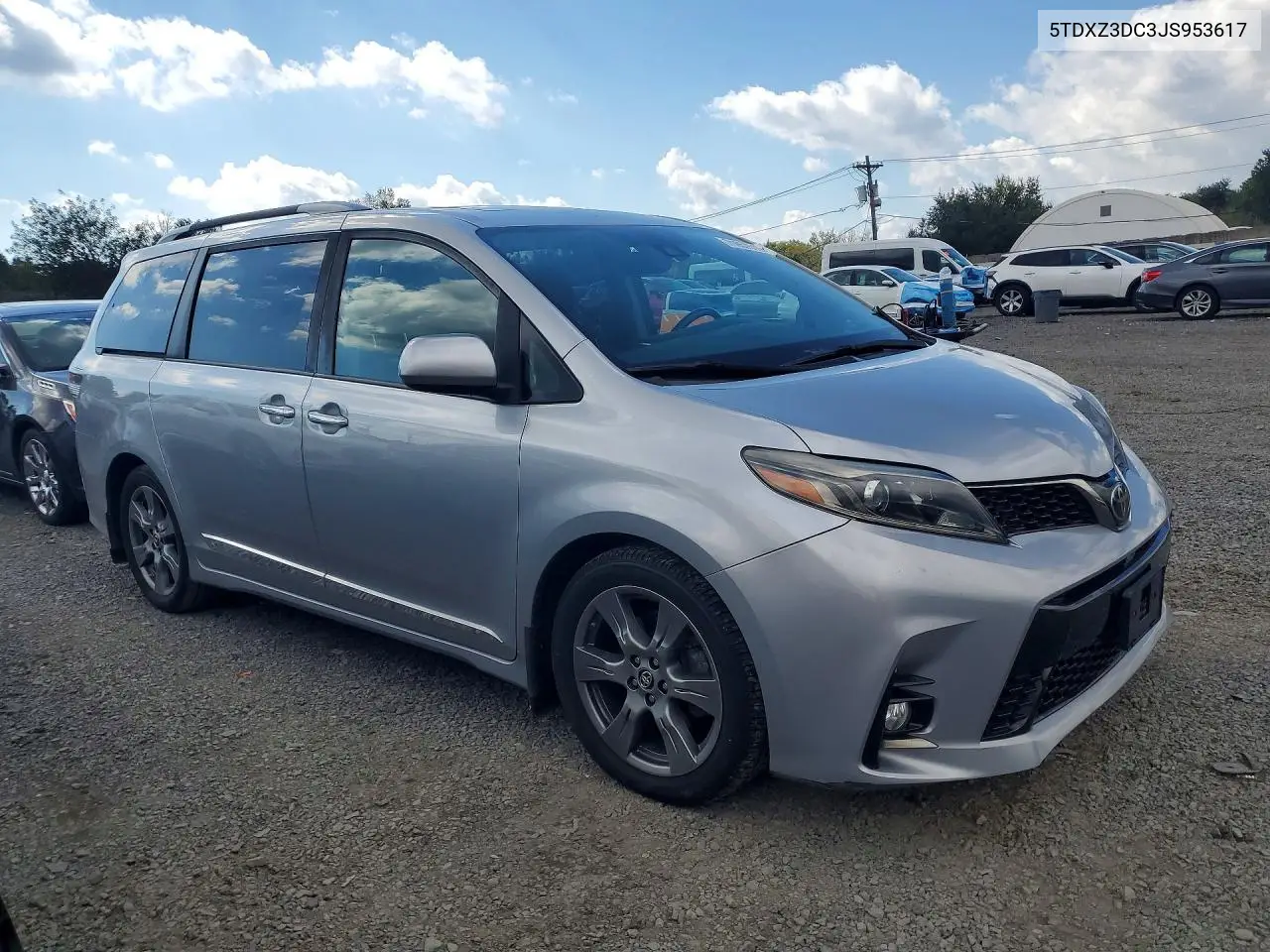 2018 TOYOTA SIENNA VIN 5TDXZ3DC3JS953617 — фото 4
