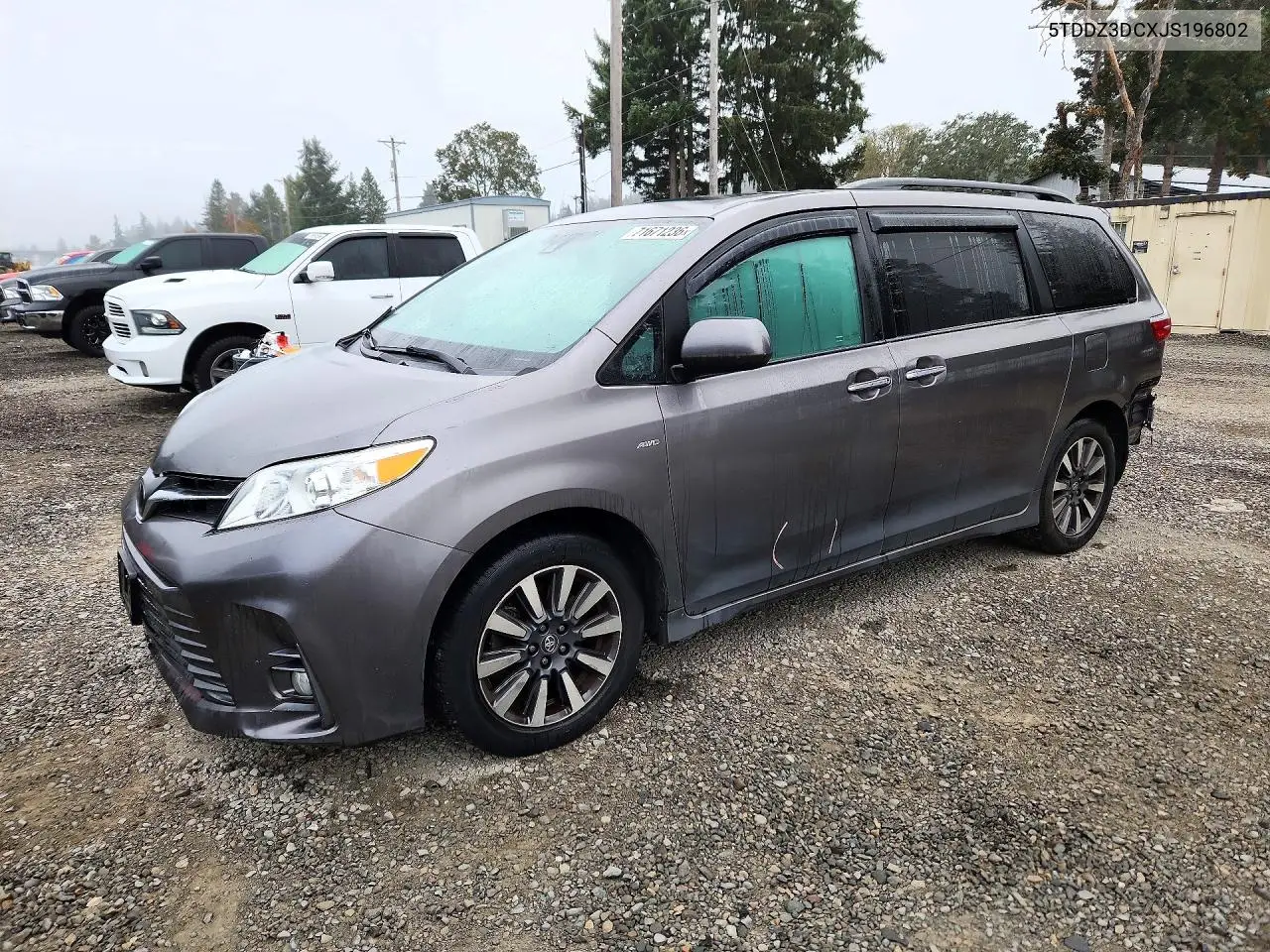 TOYOTA SIENNA 2018, VIN 5TDDZ3DCXJS196802