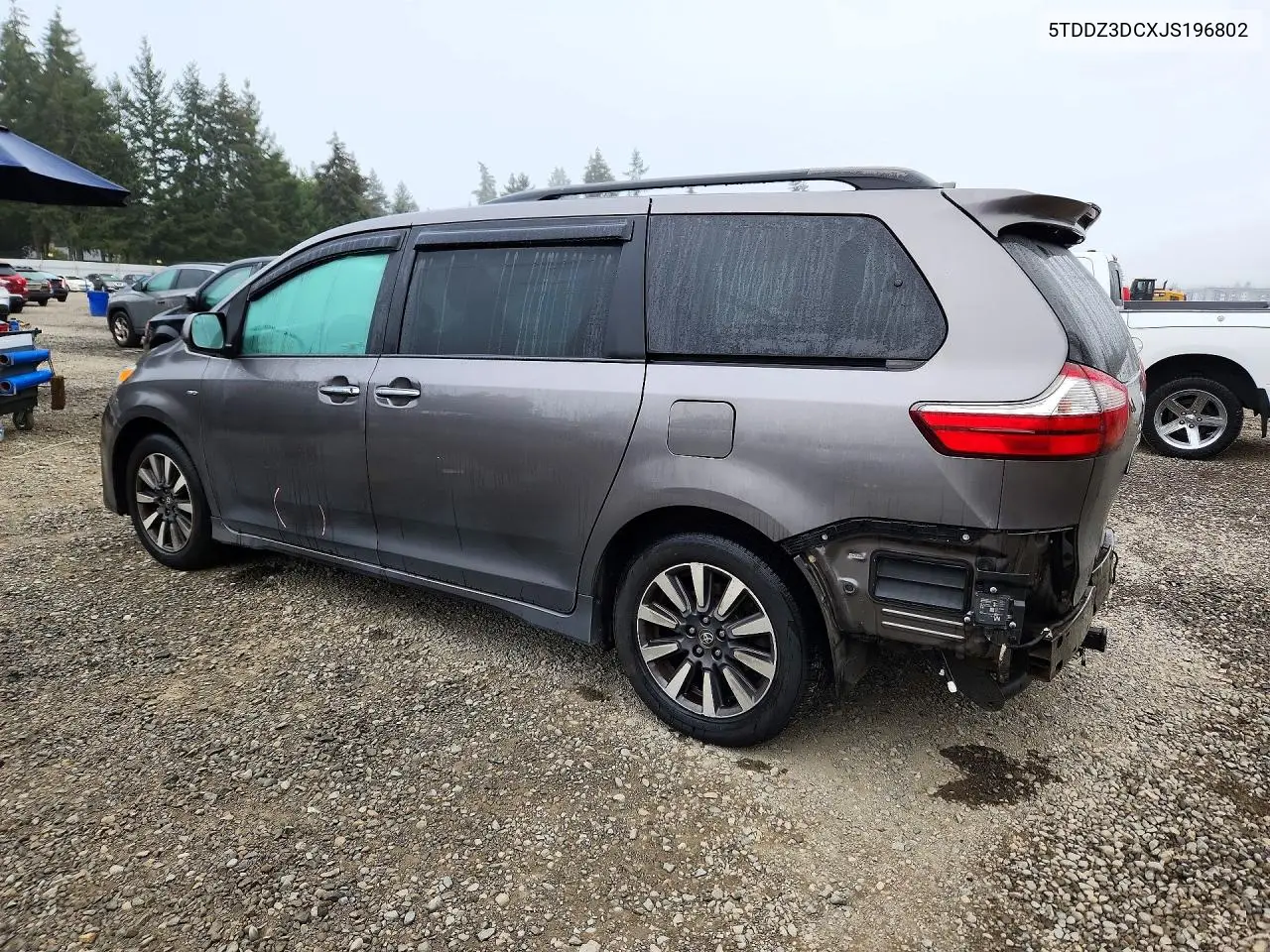 2018 TOYOTA SIENNA VIN 5TDDZ3DCXJS196802 — фото 2