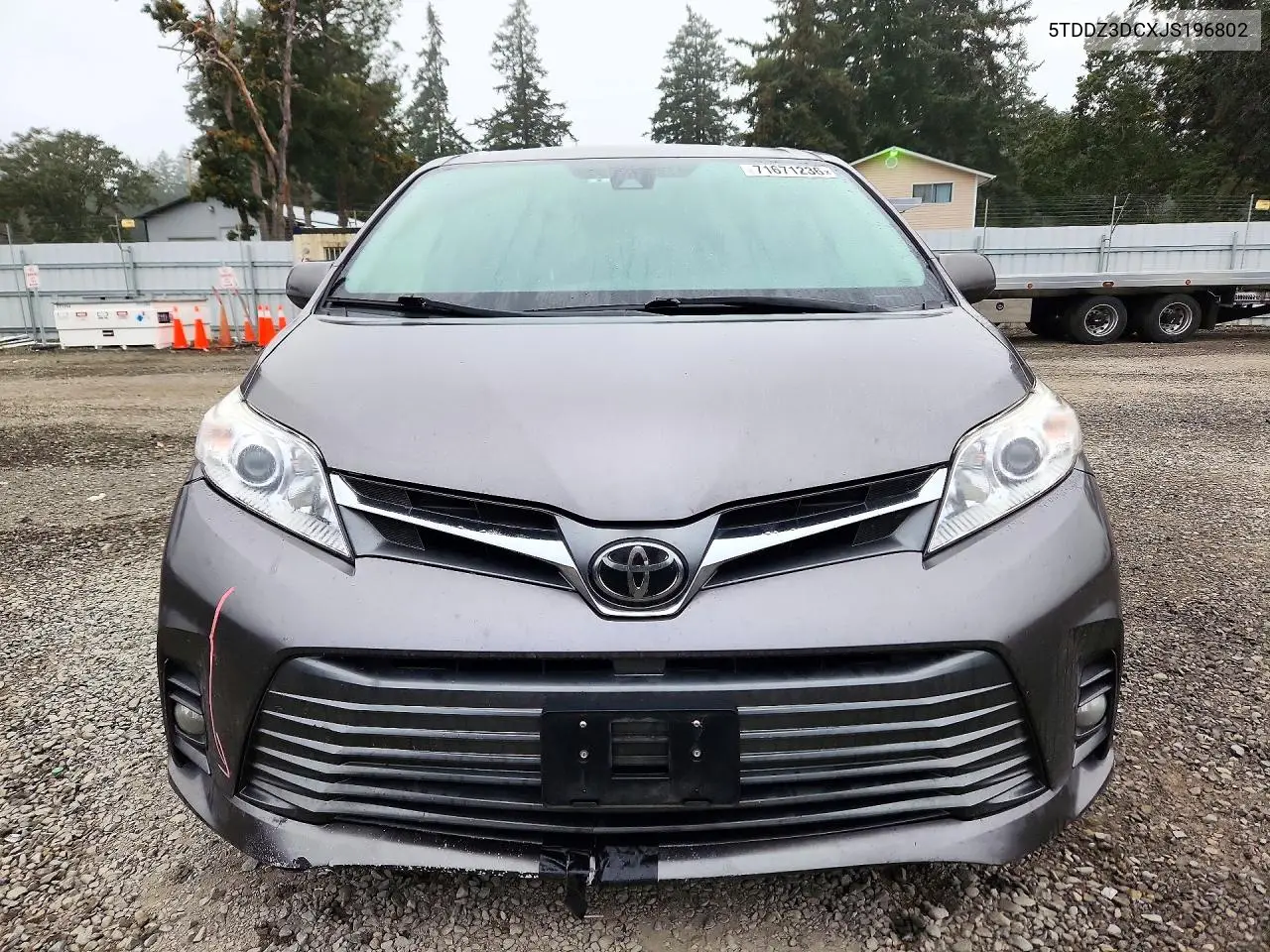 2018 TOYOTA SIENNA VIN 5TDDZ3DCXJS196802 — фото 5