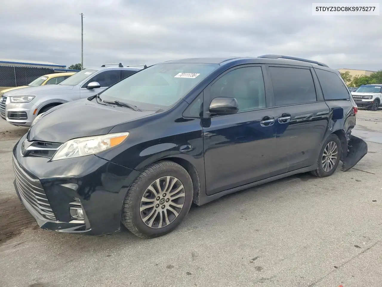 TOYOTA SIENNA 2019, VIN 5TDYZ3DC8KS975277