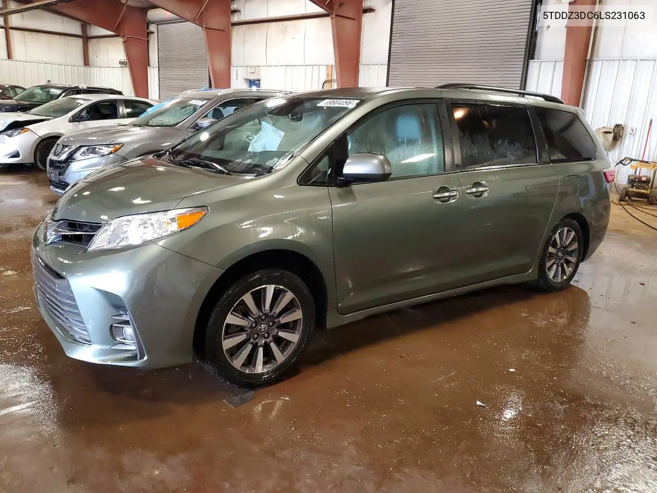 TOYOTA SIENNA 2020, VIN 5TDDZ3DC6LS231063