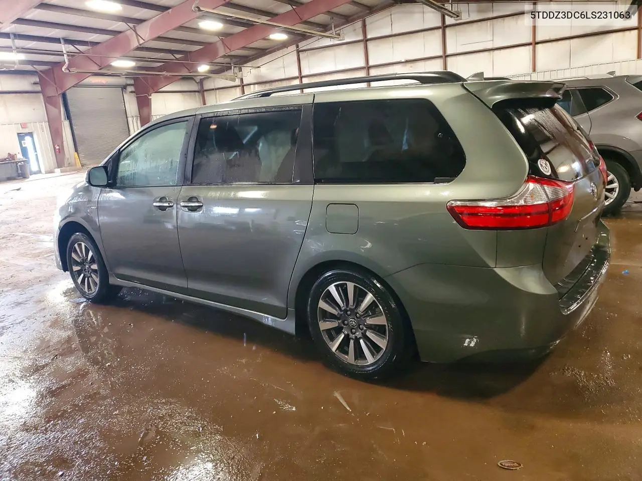 2020 TOYOTA SIENNA VIN 5TDDZ3DC6LS231063 — фото 2