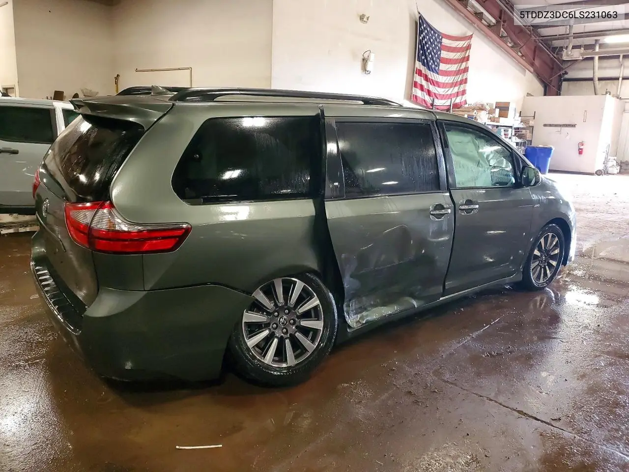 2020 TOYOTA SIENNA VIN 5TDDZ3DC6LS231063 — фото 3