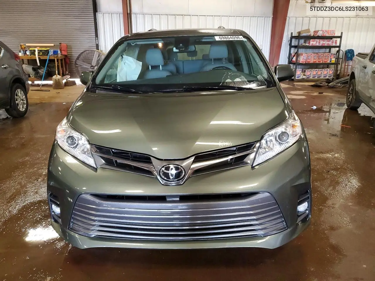 2020 TOYOTA SIENNA VIN 5TDDZ3DC6LS231063 — фото 5
