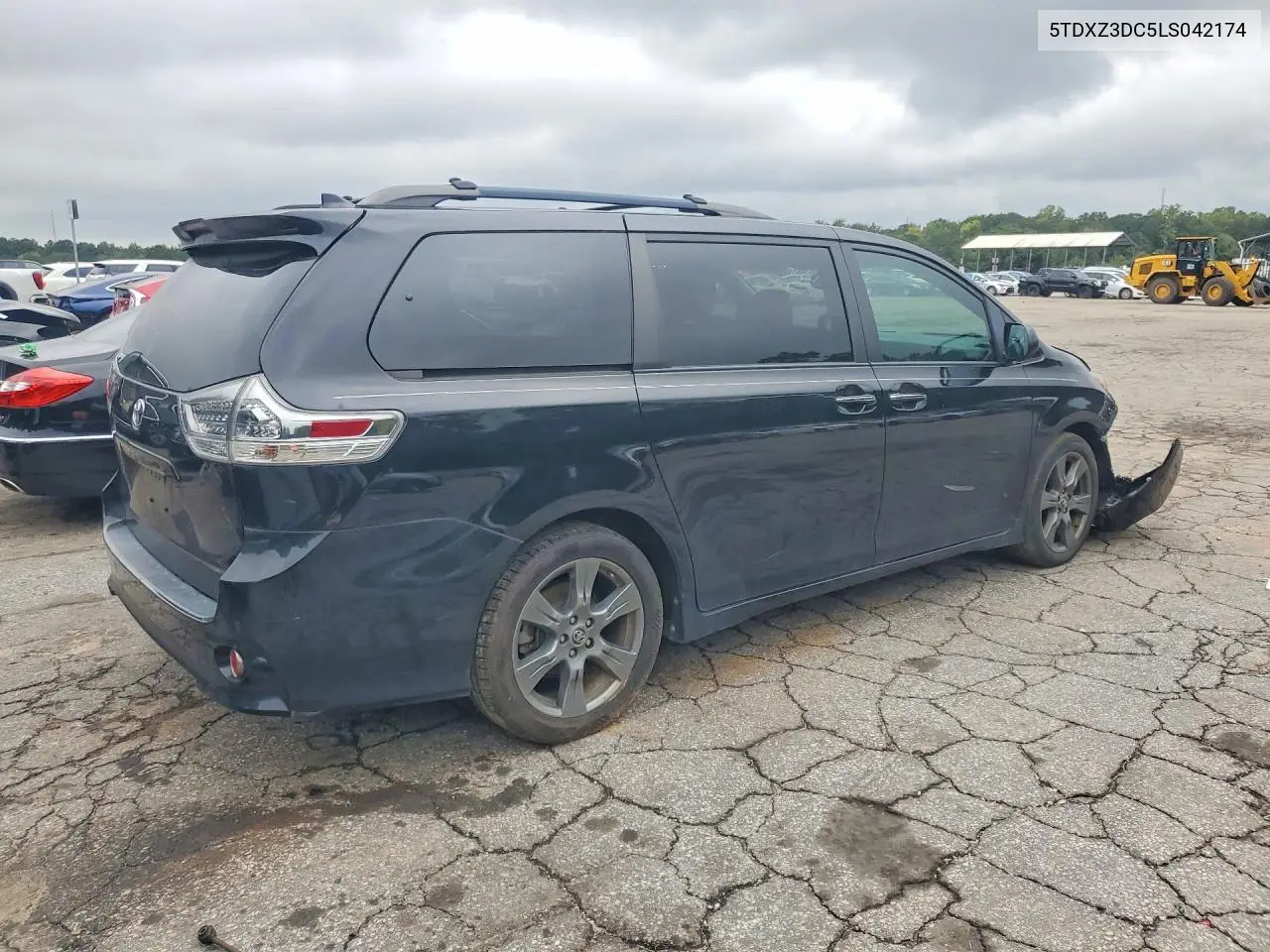 2020 TOYOTA SIENNA VIN 5TDXZ3DC5LS042174 — фото 3
