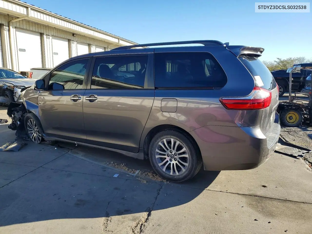 2020 TOYOTA SIENNA VIN 5TDYZ3DC5LS032538 — фото 2