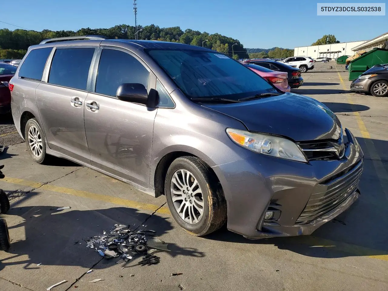 2020 TOYOTA SIENNA VIN 5TDYZ3DC5LS032538 — фото 4