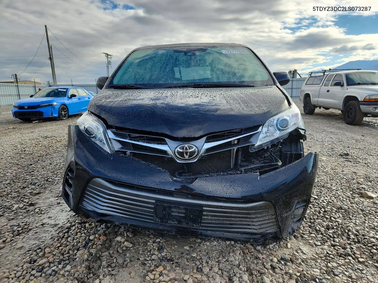 2020 TOYOTA SIENNA VIN 5TDYZ3DC2LS073287 — фото 5