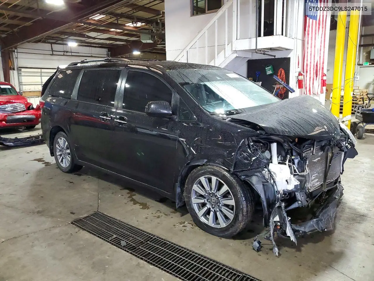 2020 TOYOTA SIENNA VIN 5TDDZ3DC9LS247015 — фото 4