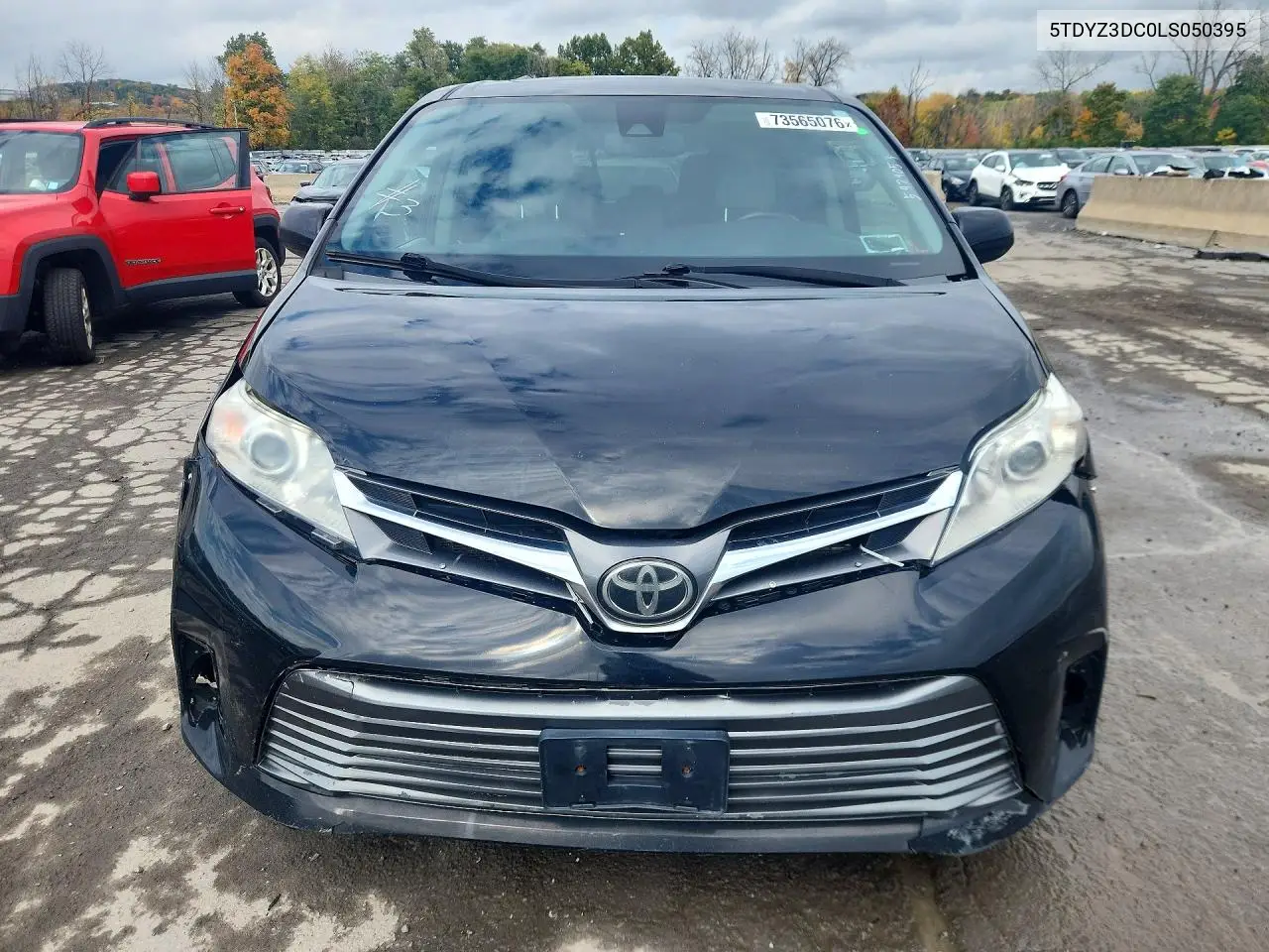 2020 TOYOTA SIENNA VIN 5TDYZ3DC0LS050395 — фото 5