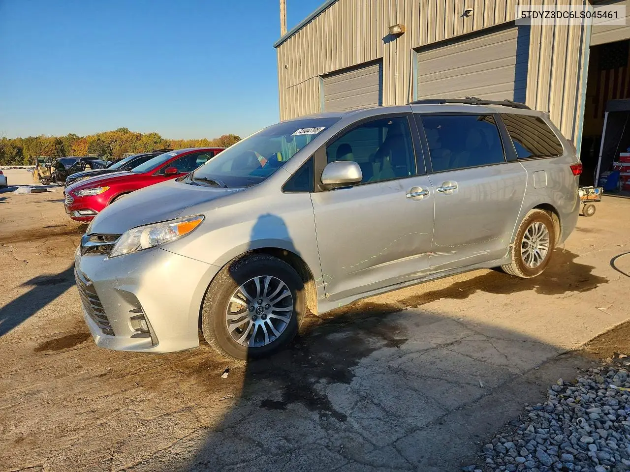 TOYOTA SIENNA 2020, VIN 5TDYZ3DC6LS045461