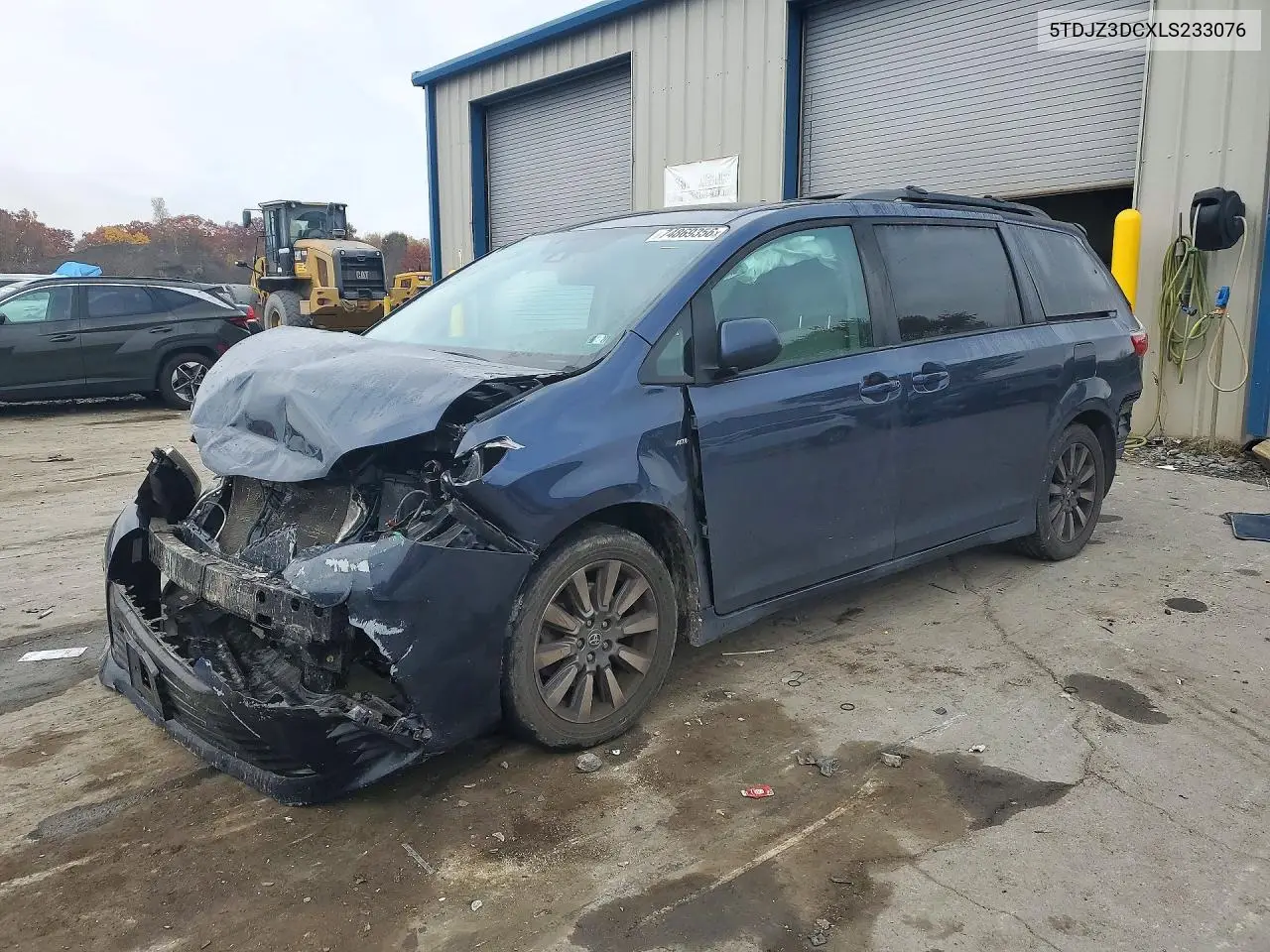 TOYOTA SIENNA 2020, VIN 5TDJZ3DCXLS233076
