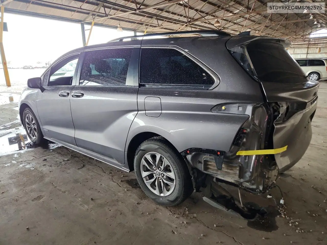 2021 TOYOTA SIENNA VIN 5TDYRKEC4MS062575 — фото 2