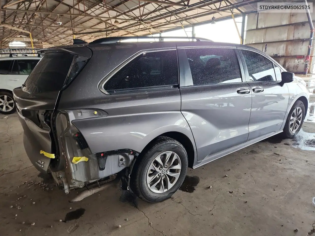 2021 TOYOTA SIENNA VIN 5TDYRKEC4MS062575 — фото 3